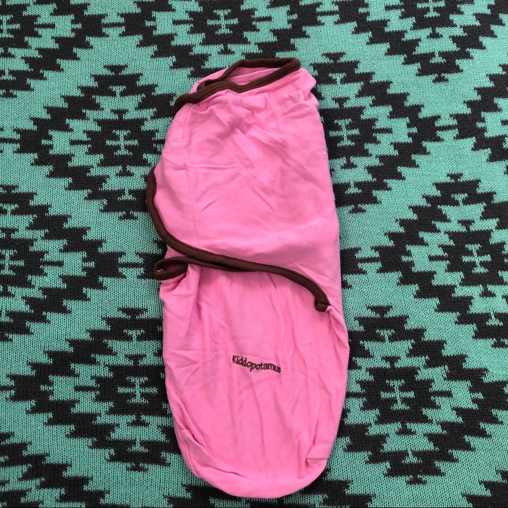 kiddopotamus baby girl bamboo size small swaddle